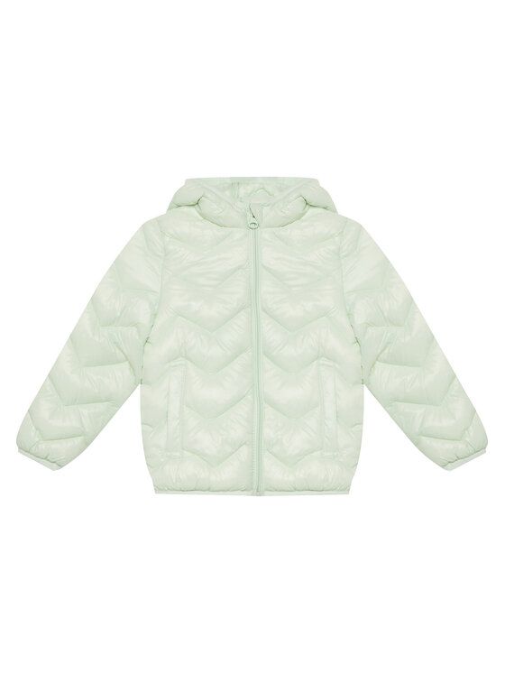 United Colors Of Benetton Kurtka zimowa 21INGN02Z Zielony Regular Fit