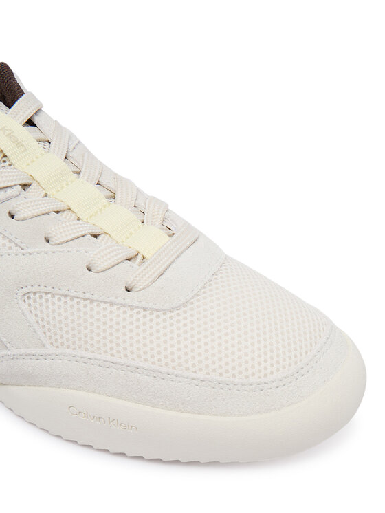 Calvin Klein Calvin Klein Snīkeri Low Pro Runner Refl Mesh Sue HW0HW03100 Krēmkrāsas