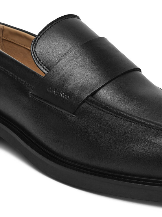 Calvin Klein Calvin Klein Lordsy SQ RUBBER LOAFER HM0HM01901 Čierna