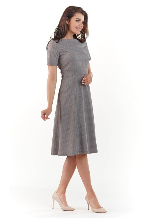 Infinite You Infinite You Sukienka letnia M166 Kolorowy Basic Fit