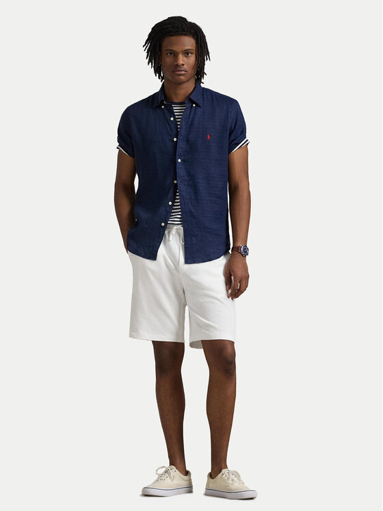 Polo Ralph Lauren Polo Ralph Lauren Košile 710968912001 Tmavomodrá Custom Fit