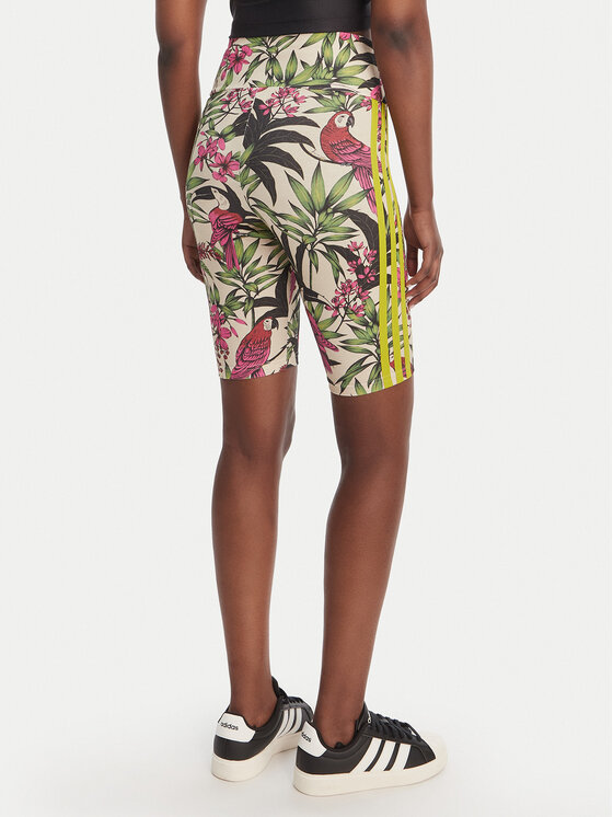 adidas adidas Къс клин Farm Rio Bike KD4612 Цветен Slim Fit