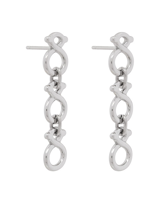 TOUS TOUS Ohrringe Infinity 1004681500 Silberfarben