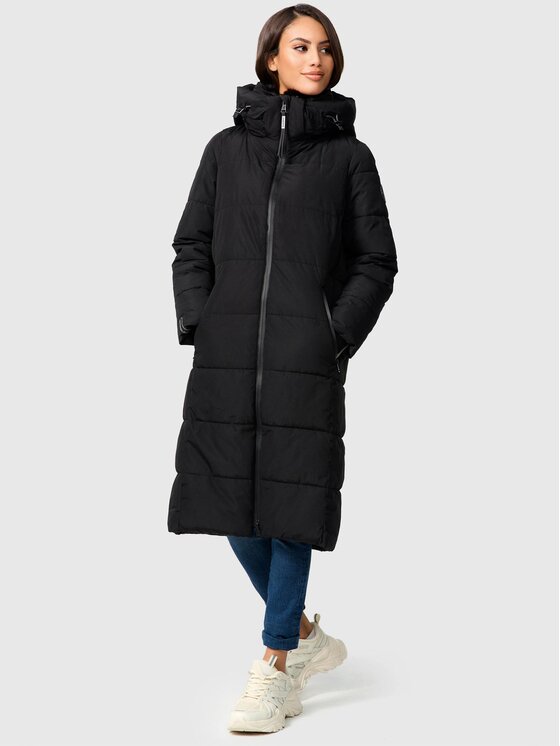 Marikoo Marikoo Kurtka zimowa Zuraraa XVI Czarny Regular Fit