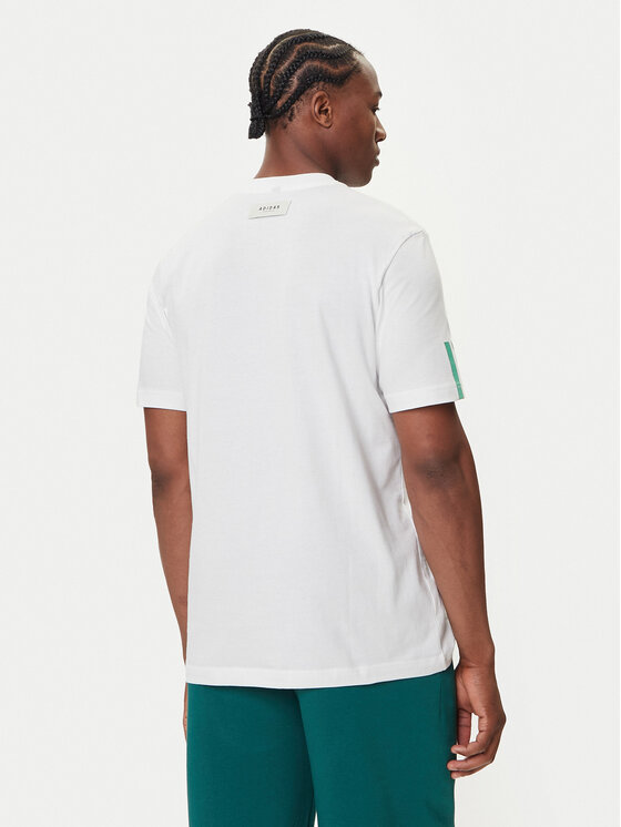 adidas adidas T-Shirt Stadium Ticket JM6473 Bílá Loose Fit
