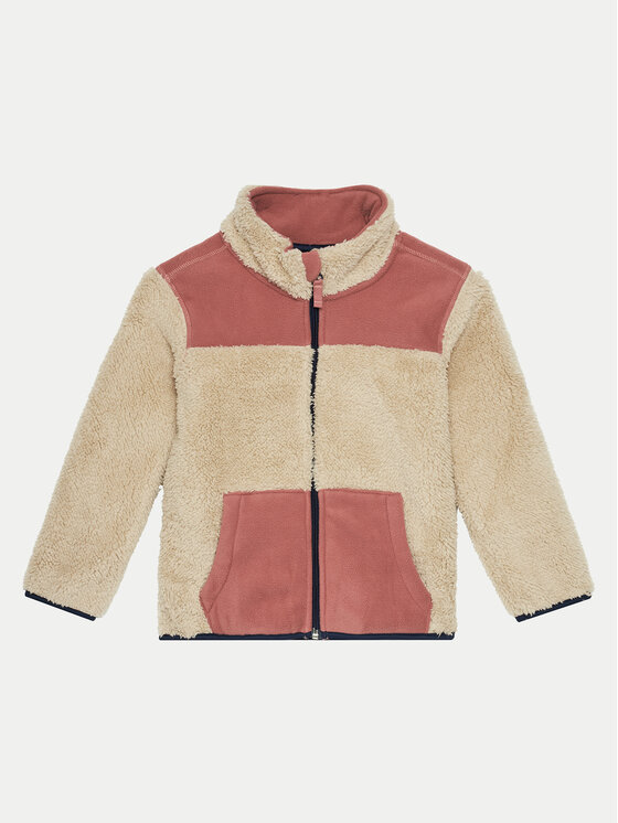 ZigZag Mikina Dotson Teddy Fleece Z243020 Béžová Regular Fit