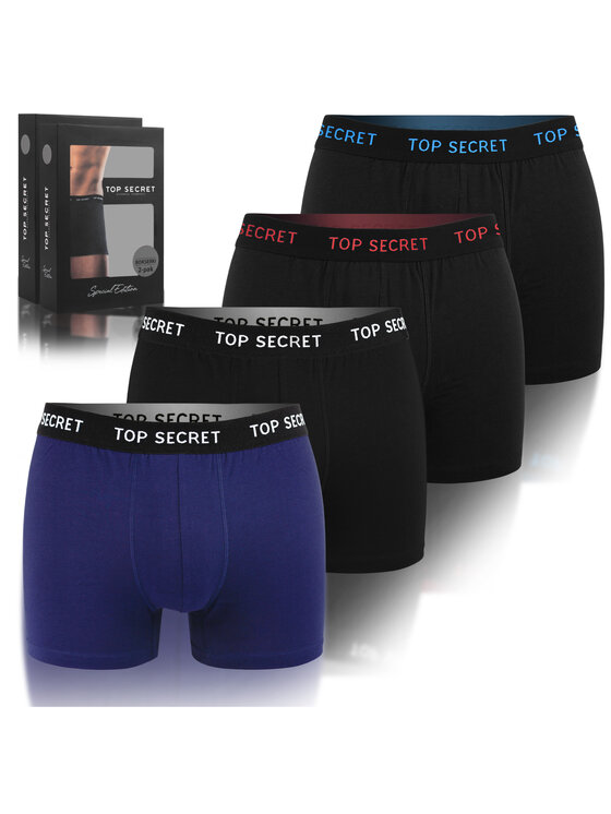Top Secret Top Secret Bokserki BM908 Granatowy