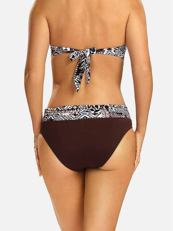 Feba Feba Dół od bikini FD10-2024 Brązowy