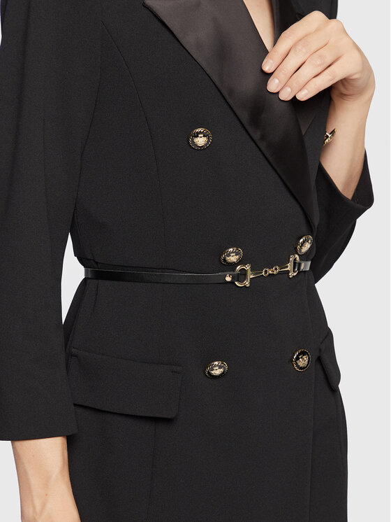 Imperial Imperial Kokteilinė suknelė ACP5EAW Juoda Regular Fit