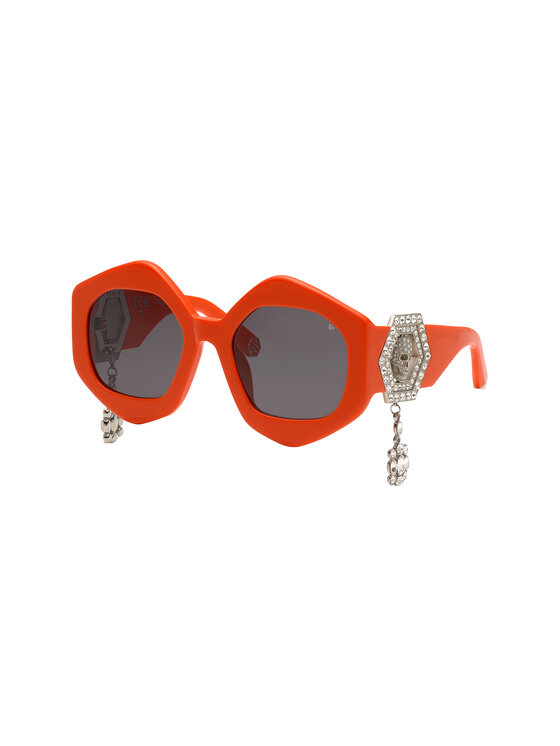 PHILIPP PLEIN PHILIPP PLEIN Okulary przeciwsłoneczne 11663 Pomarańczowy