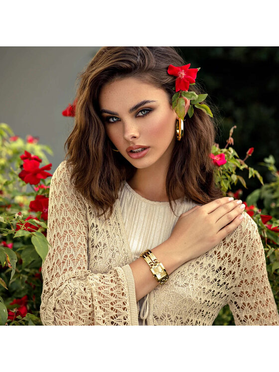 Guess Guess Hodinky GW0668L2 Zlatá