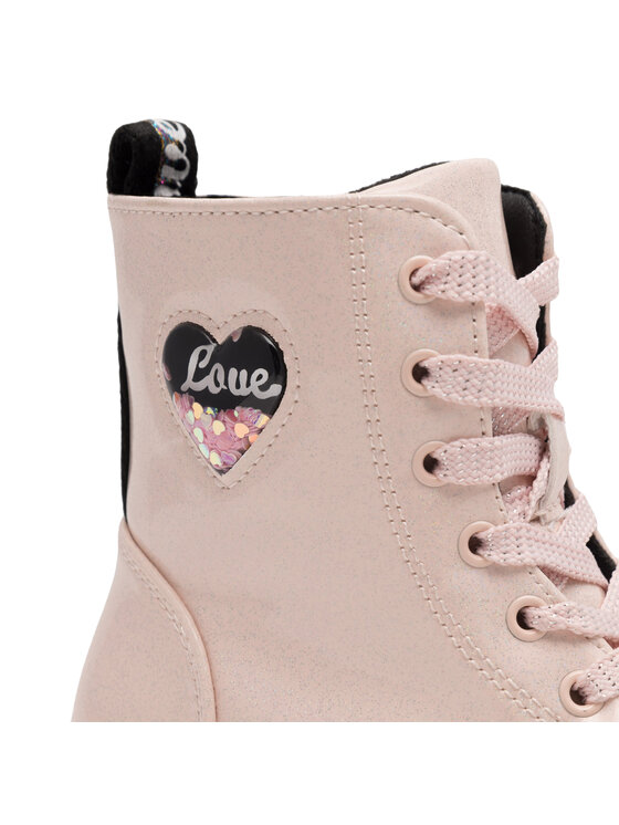 Nelli Blu Nelli Blu Schnürstiefeletten CMYF0068H-02A Rosa