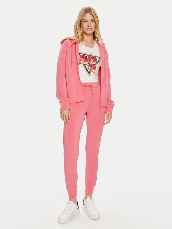 Guess Guess Pulóver V3RQ11 K7UW2 Rózsaszín Regular Fit