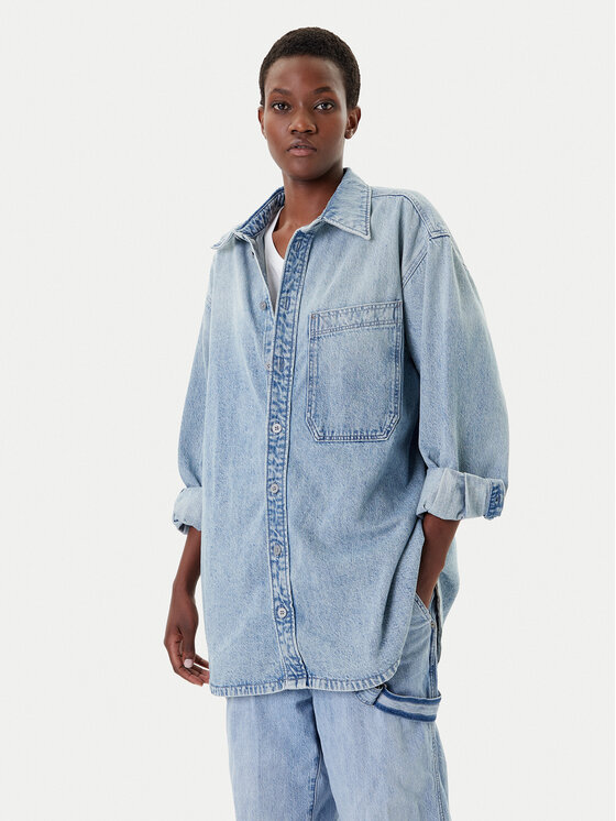 G-Star Raw G-Star Raw traper košulja D27695-D788 Plava Oversize