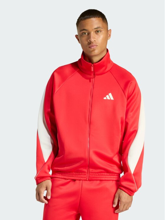 adidas adidas Bluza Stadium Czerwony Loose Fit