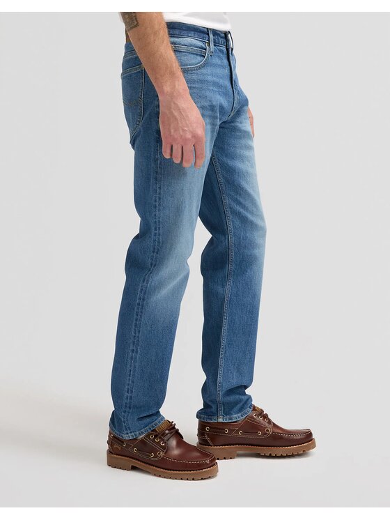 Lee Lee Jeansy DAVID Niebieski Regular Fit