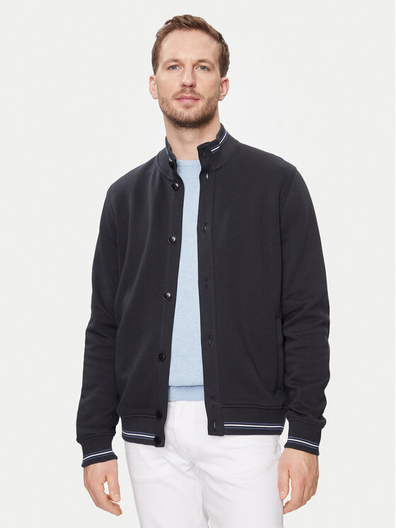 Bugatti Bugatti Sweatshirt 8750 55143A Dunkelblau Regular Fit