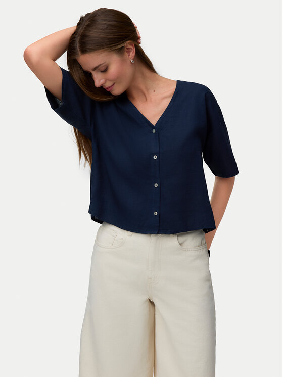 Vero Moda Vero Moda Krekls Rosie 10346914 Tumši zils Loose Fit