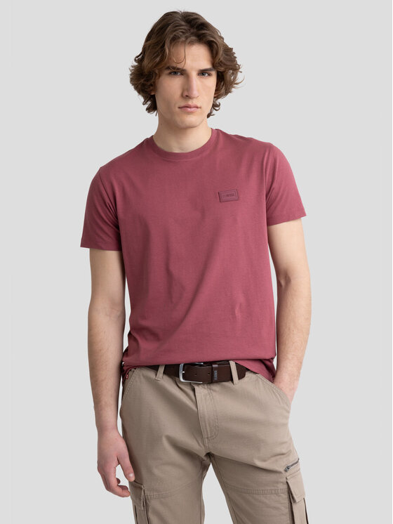 BIG STAR BIG STAR T-Shirt ARRISER_602_150 Różowy Basic Fit