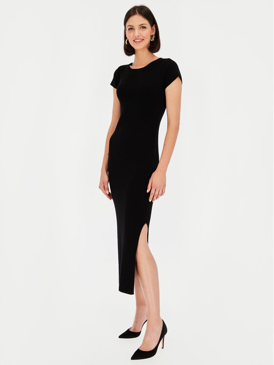 L’AF L’AF Sukienka koktajlowa Livia Czarny Slim Fit
