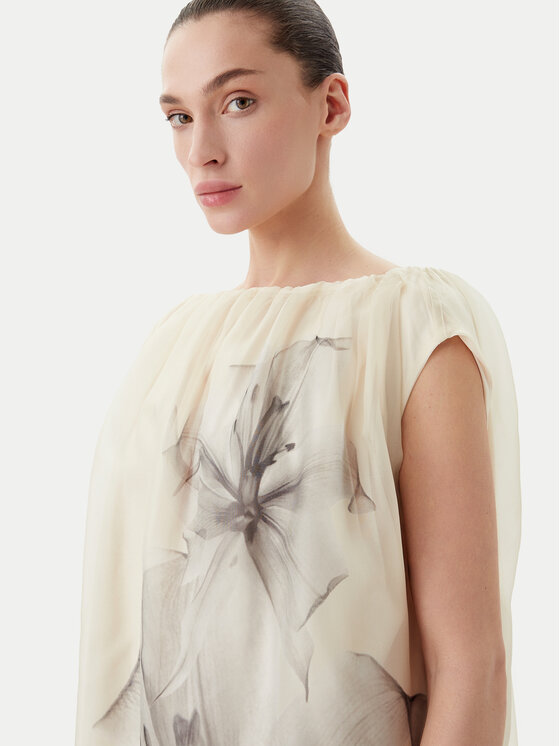 Herskind Herskind Коктейльна сукня Veronika 5586199 Écru Loose Fit