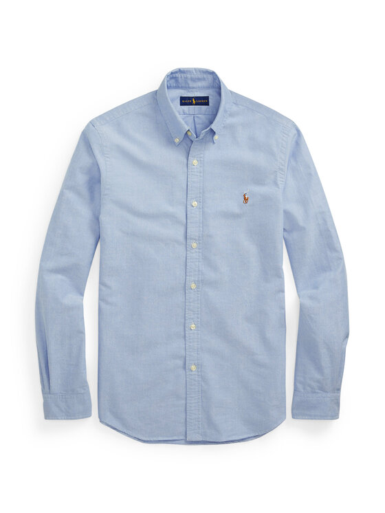 Polo Ralph Lauren Polo Ralph Lauren Koszula Core Replen 710549084 Błękitny Slim Fit