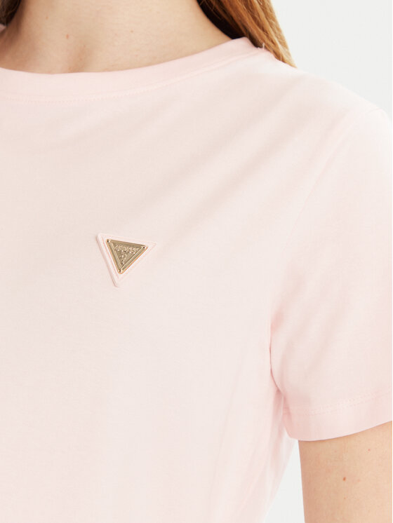 Guess Guess T-krekls V4YI09 J1314 Bēšs Regular Fit