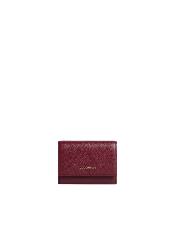 Coccinelle Coccinelle Portafoglio Metallic 1 Bordeaux