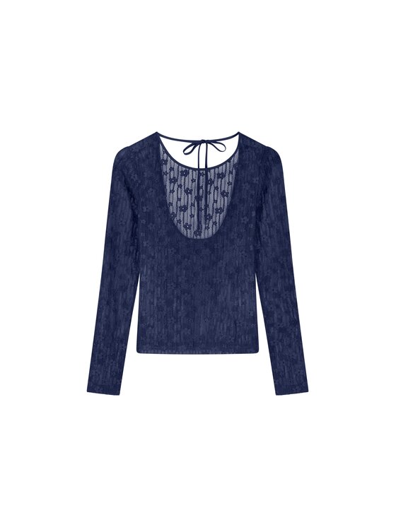 Fabienne Chapot Fabienne Chapot Top 8719561385137 Niebieski jasny Slim Fit