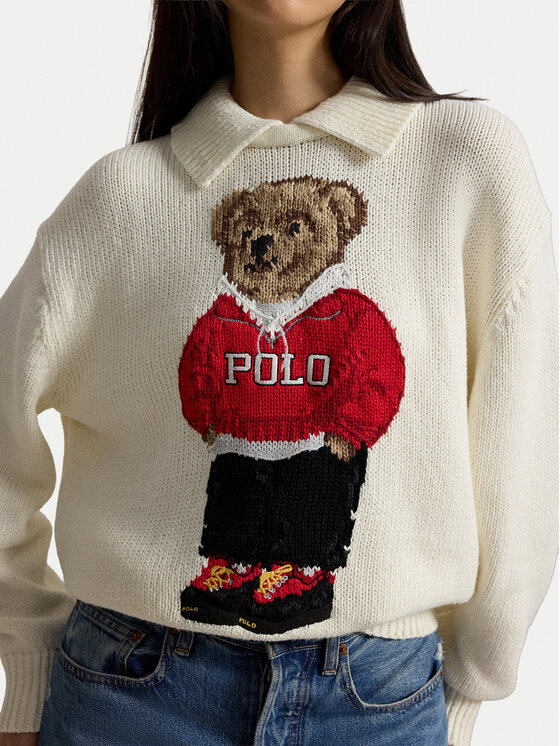 Polo Ralph Lauren Polo Ralph Lauren Pullover 211B17764001 Creme Regular Fit