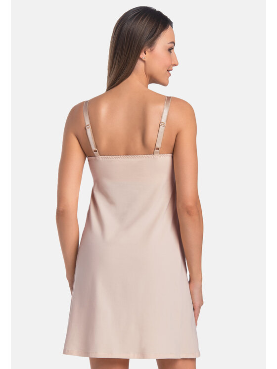 Teyli Teyli Szlafrok 148 Beżowy Standard Fit