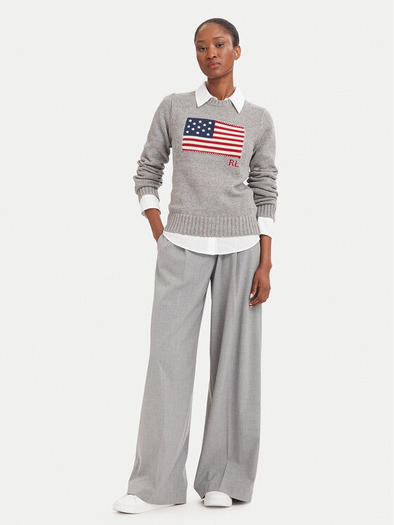 Polo Ralph Lauren Polo Ralph Lauren Светр 211B28830002 Сірий Regular Fit