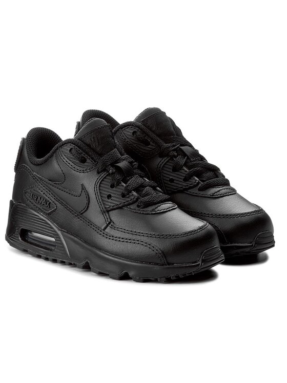 Nike Nike Сникърси Air Max 90 Ltr (Ps) 833414 001 Черен