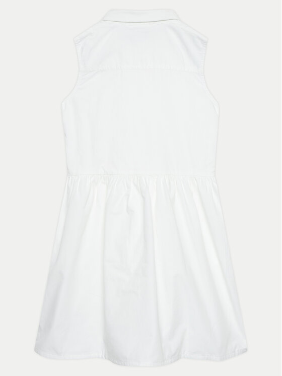 Calvin Klein Jeans Calvin Klein Jeans Vestito chemisier IG0IG02477 Bianco Regular Fit