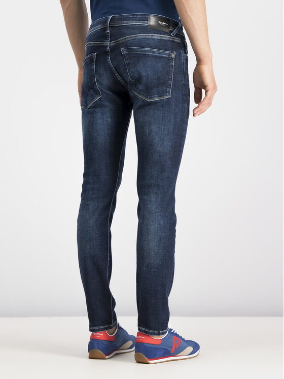 Pepe Jeans Jeans Stanley PM201705 Blu scuro Slim Fit • Modivo.it