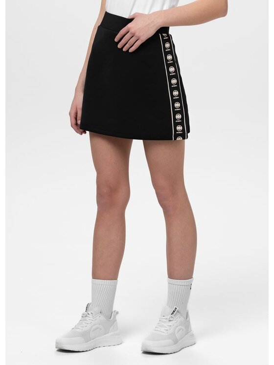 PITBULL PITBULL Spódnica mini VERONA Czarny Regular Fit