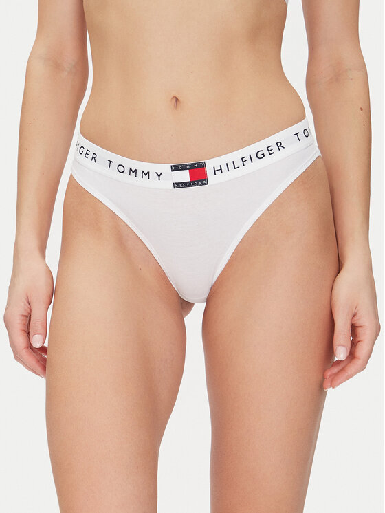 Tommy Hilfiger Tommy Hilfiger Klasické kalhotky UW0UW06038 Bílá