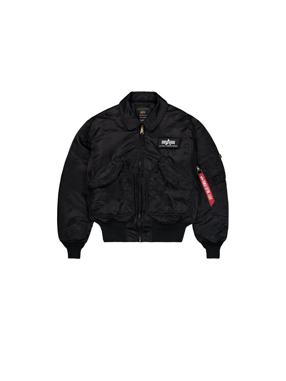 Alpha Industries Alpha Industries Kurtka bomber CWU-45 Heritage Bomber Jacket Czarny Core Fit