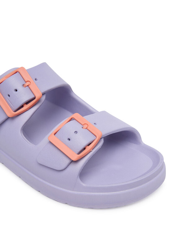 D.Franklin D.Franklin Pantoletten Vibe Foam 2 DFSH413005 Violett