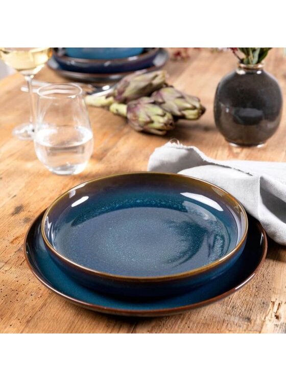 Villeroy & Boch Villeroy & Boch Talerz głęboki Crafted Denim Villeroy & Boch Niebieski