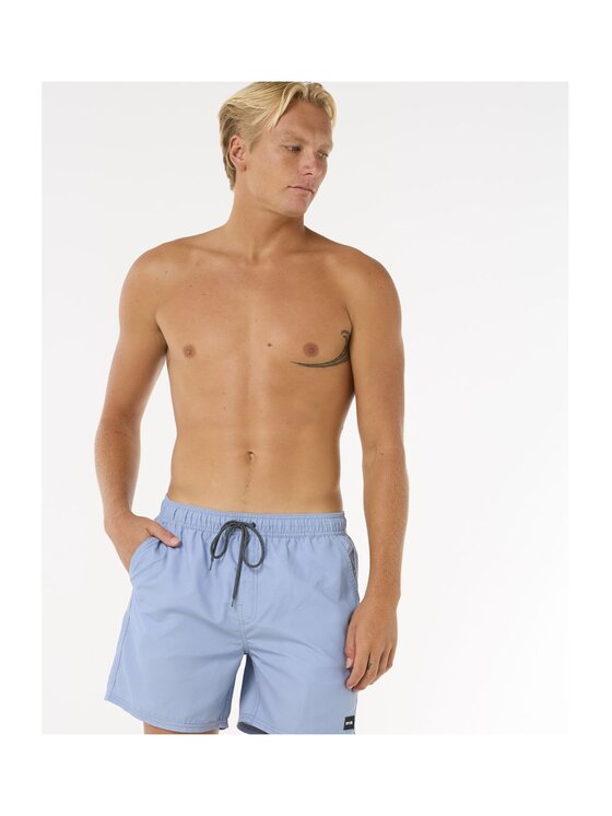 Rip Curl Rip Curl Szorty kąpielowe Easy Living Volley Błękitny Regular Fit
