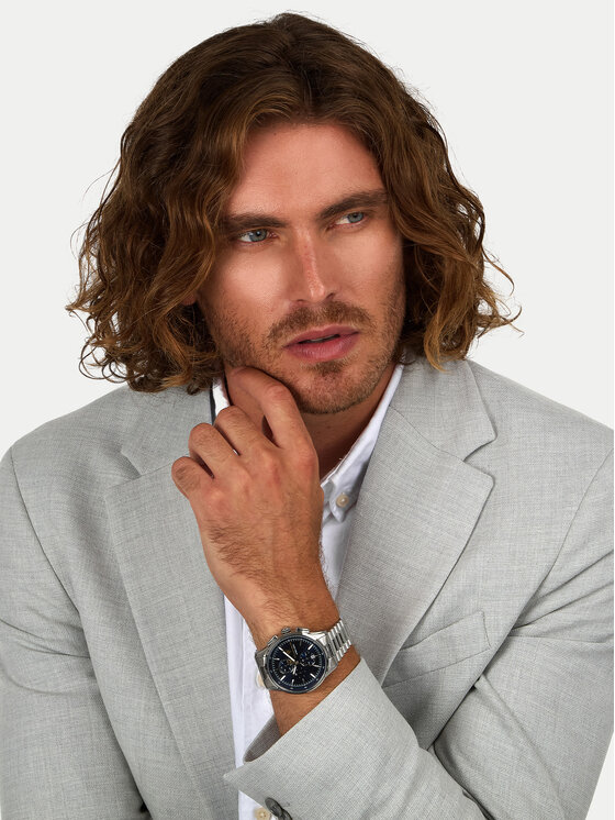 Maserati Maserati Pulkstenis Sorpasso Chronograph R8873624004 Sudraba