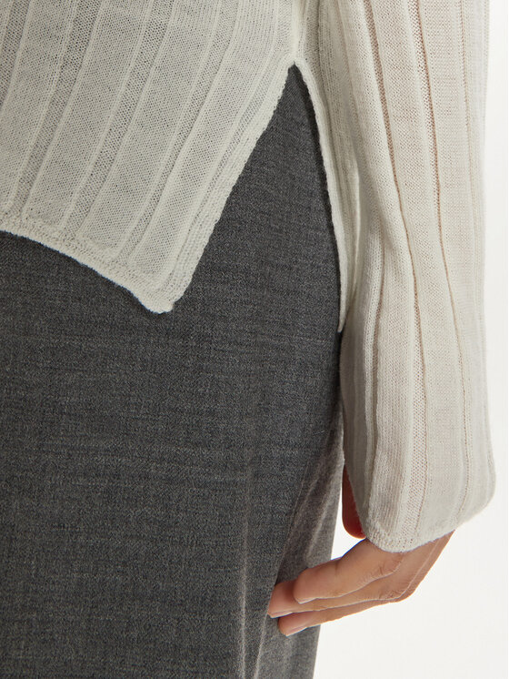IVY OAK IVY OAK Pullover Kacy Rose IO113151 Écru Slim Fit