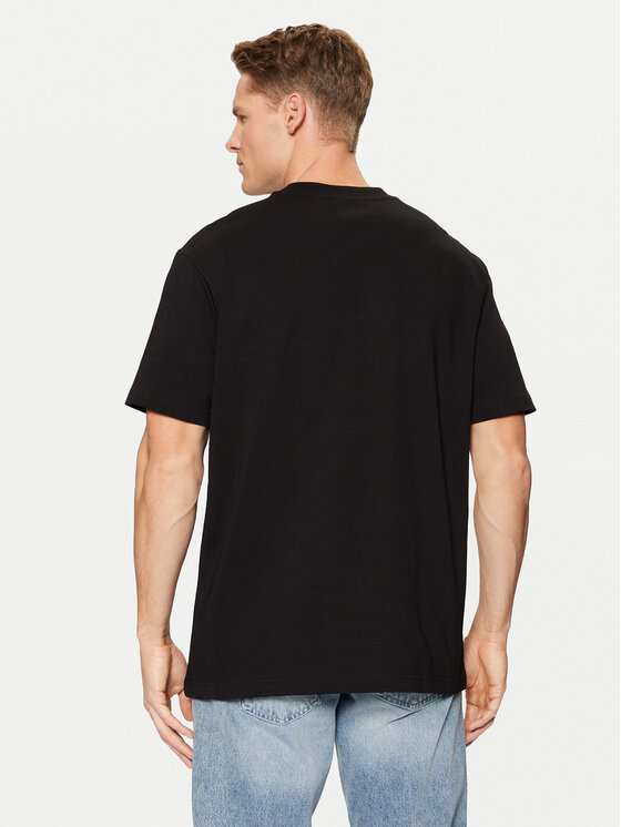 Karl Lagerfeld Jeans Karl Lagerfeld Jeans T-Shirt A1M17001 Czarny Regular Fit