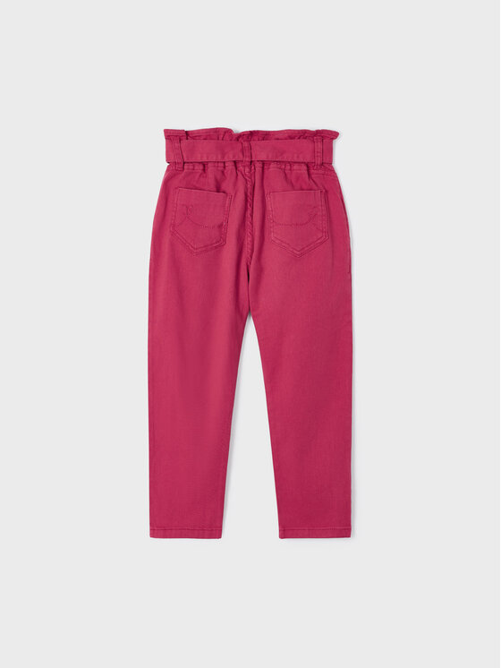 Mayoral Mayoral Pantaloni di tessuto 3502 Bordeaux