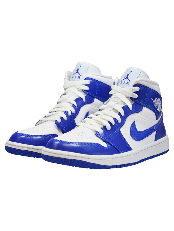 Nike Nike Buty do koszykówki 1 Mid Niebieski