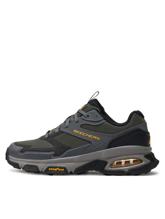 Skechers Skechers Παπούτσια πεζοπορίας Skech-Air Envoy-Sleek Envoy 237553/GNBK Πράσινο