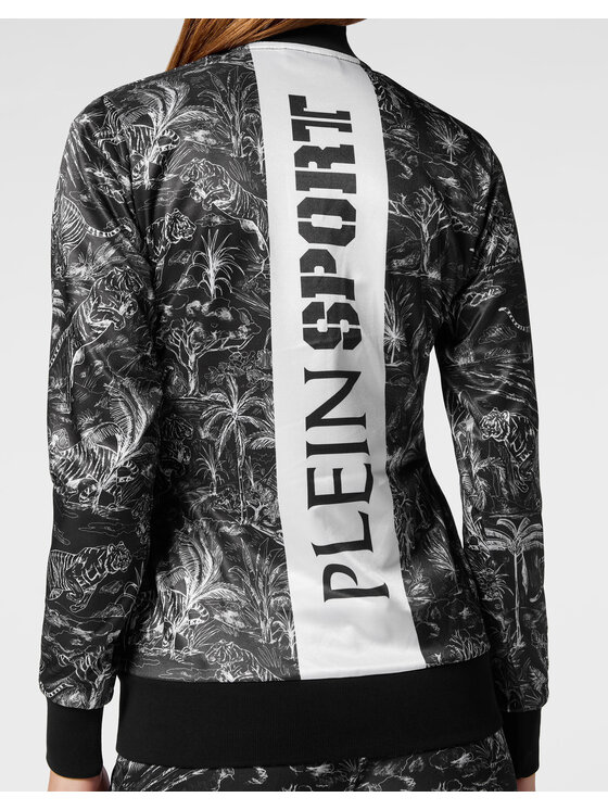 Plein Sport Plein Sport Komplet top i spodnie 14249 Czarny Regular Fit