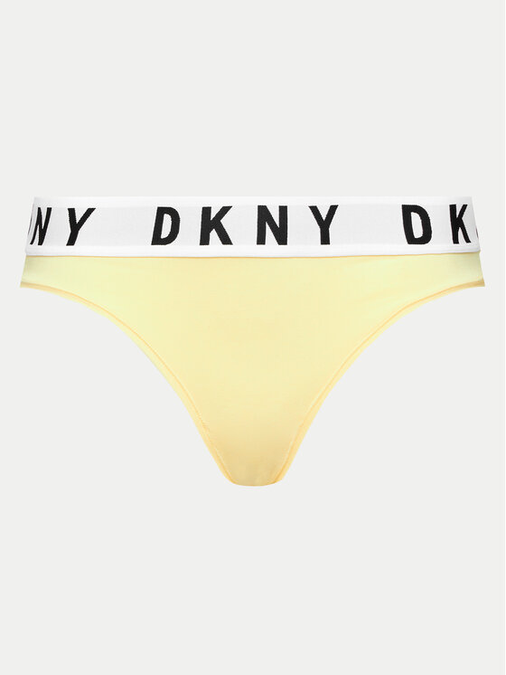 DKNY DKNY Kalhotky string DK4529 Žlutá
