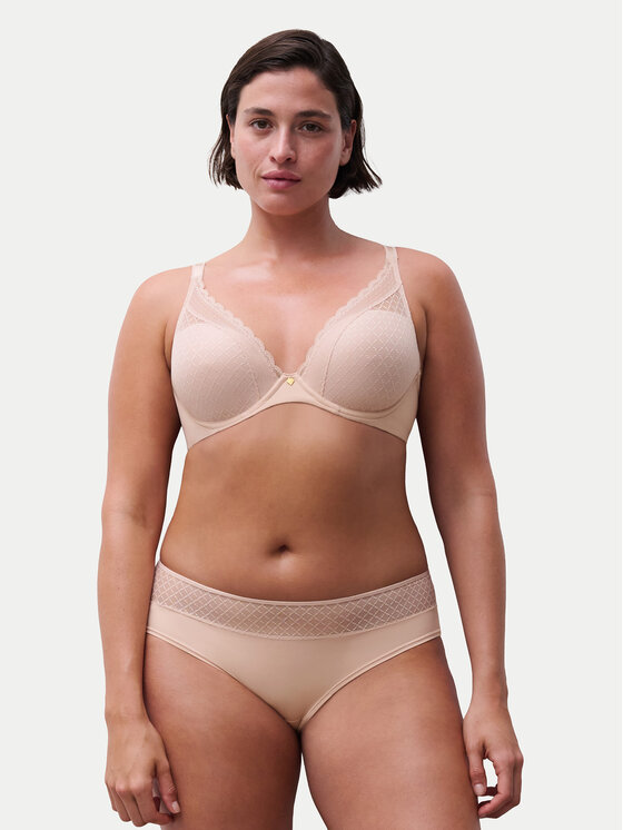 Chantelle Chantelle Podprsenka s kosticemi Norah Chic C16MNA Růžová